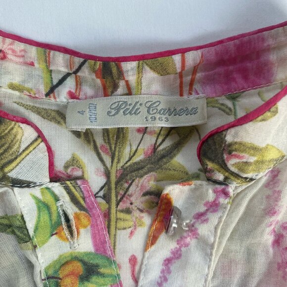 Pili Carrera Gorgeous Floral Blouse - Picture 2 of 6